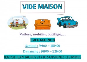Vide maison à Sanvignes