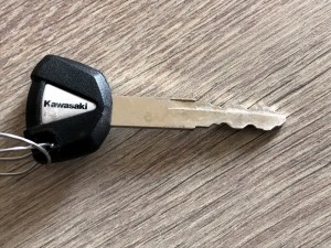 Clé de moto trouvée