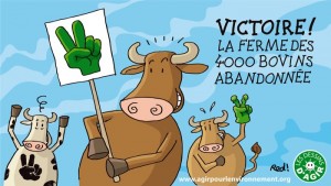 « Adieu veaux, vaches, cochons couvées… industriels ? Pas encore ! » (Politique – environnement)