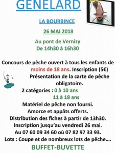 Société de pêche « la Bourbince » (Génelard)
