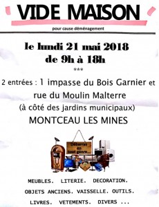 Vide-maison à Montceau