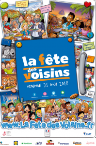 Fête des voisins 2018 à Montceau