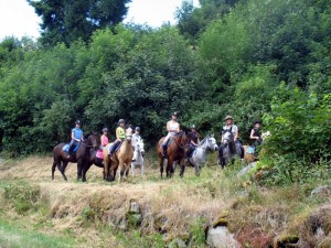 Centre Equestre du Chêne Vert à Saint-Eusèbe (Sortir)