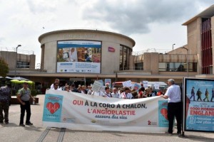 Manifestation à Dijon devant l&rsquo;ARS (Santé)