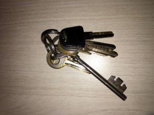Trousseau de clés trouvé à Blanzy