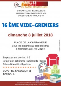 Familles de France en bassin montcellien