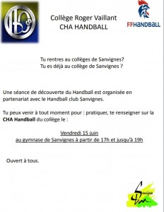 Handball club de Sanvignes