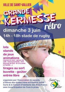 Dimanche 3 juin au stade de rugby de Saint-Vallier (Sortir)