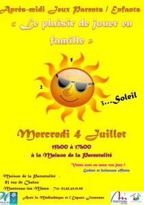 Après-midi « Jeux parents/enfants » (Montceau)