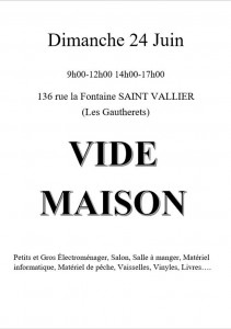 Vide-maison à Saint-Vallier