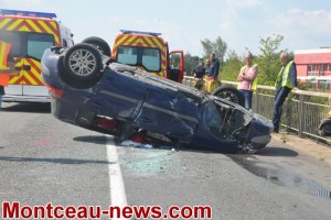 Accident, ce samedi à la Fiole à Blanzy VOIR NOTRE VIDEO