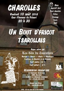 “UN BOUT D’FRICOT TSAROLLAIS » : UNE SOIREE TYPIQUEMENT CHAROLLAISE