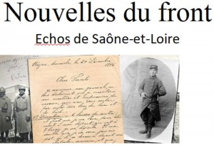 « Nouvelles du front, échos de Saône et Loire » (Sortir)