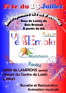 Fête du 13 juillet à Montchanin (Sortir)