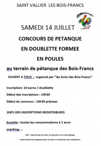 Les Amis des Bois-Francs ( Saint-Vallier)