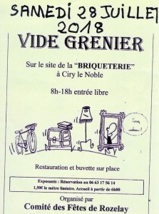 Comité des fêtes de Rozelay (Sortir)