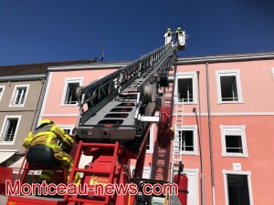 Réactualisé à 18 h 10- Incendie ce mercredi matin à Montceau (Voir notre vidéo)