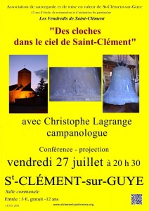 Dans le cadre des « Vendredis de Saint-Clément » (Sortir)