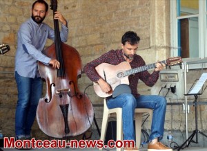 Concert de jazz au jardin