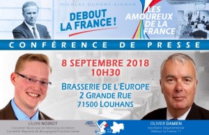 8 septembre : rentrée politique (Saône-et-Loire)