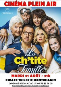 « Ciné plein air  » à Montchanin