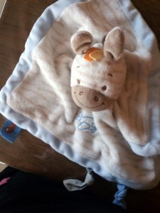 Doudou trouvé au CRAPA à Montceau