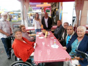 Invités à la fête foraine de Montceau