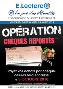 RAPPEL / Centre Leclerc Montceau