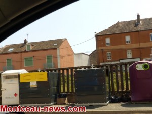 Poubelles à Montceau…