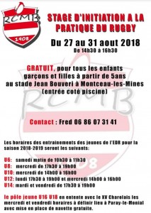 Rugby Club Montceau Bourgogne (Montceau-les-Mines)
