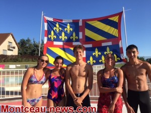 Championnats de natation estivale à Sanvignes