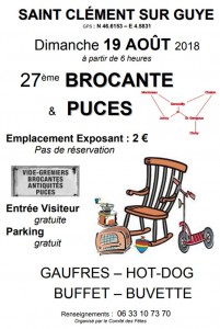 Comité des fêtes de Saint Clément-sur-Guye (Sortir)