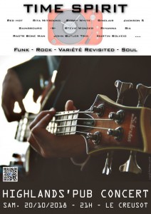 « Time Spirit » (Rock/fun) en concert…