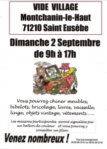 Vide village à Saint-Eusèbe