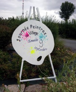 Journée des peintres  à Mont saint Vincent (Sortir)