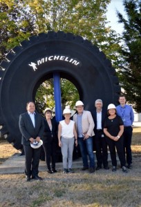 Visite de courtoisie à Blanzy