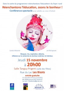 « Réenchantons l&rsquo;éducation » du Foyer rural des Bizots (Sortir)