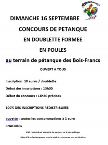 Les amis des Bois-Francs (Saint Vallier)