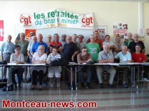 Montceau – CGT Retraités multipro du Bassin Minier