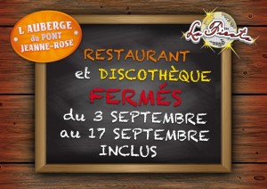 Auberge du Pont Jeanne Rose – Dancing « La Fiesta »