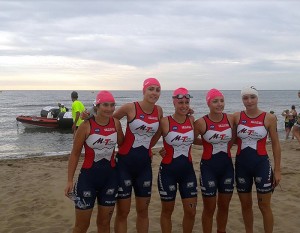 Equipe féminine de Montceau triathlon