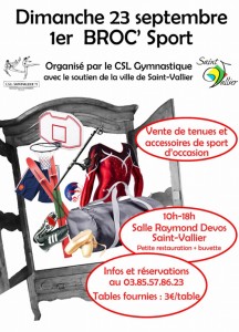 Saint-Vallier : CSL Gym (Sortir)