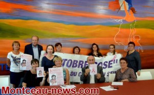 Saint-Vallier : Octobre rose