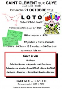 Comité des fêtes de Saint Clément-sur-Guye (Sortir)