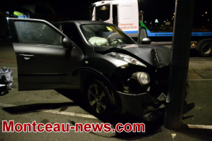 Perte de contrôle à Montceau
