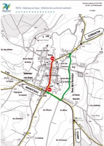 RD14 – Commune de Salornay-sur-Guye