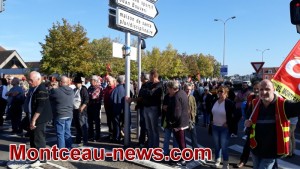 Réactualisé à 00 h 40 – Journée d&rsquo;action interprofessionnelle à Montceau