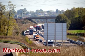 Réactualisé – Gêne à la circulation sur la RN80 en Saône-et-Loire