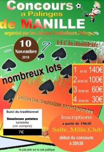 Concours de manille à Palinges