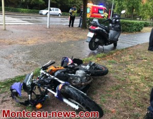 Suite de l&rsquo;accident de dimanche après-midi, avenue des Alouettes..